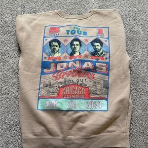 Jonas Brothers Tan Sweater